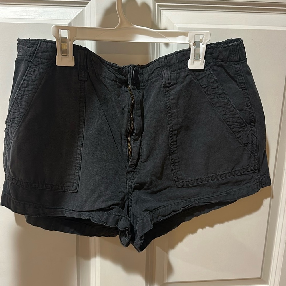 aire dark grey shorts